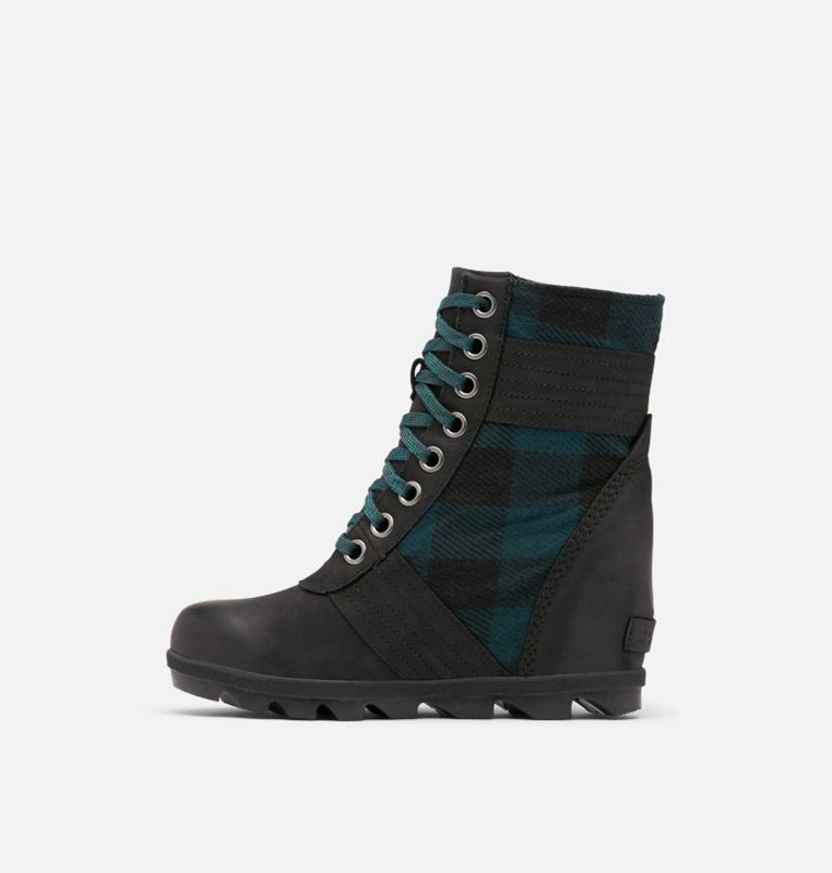 Sorel Kadın Lexie™ Boot - Takozlar Siyah/Mavi - 417-YRDZCL